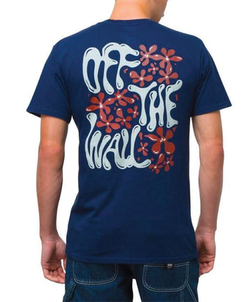 Vans Jazz Floral Vintage T-Shirt - Blue